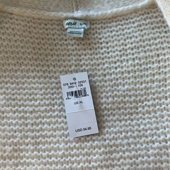 New! Aerie Cardigan Open Cream Size XL NWT - Picture 9 of 14